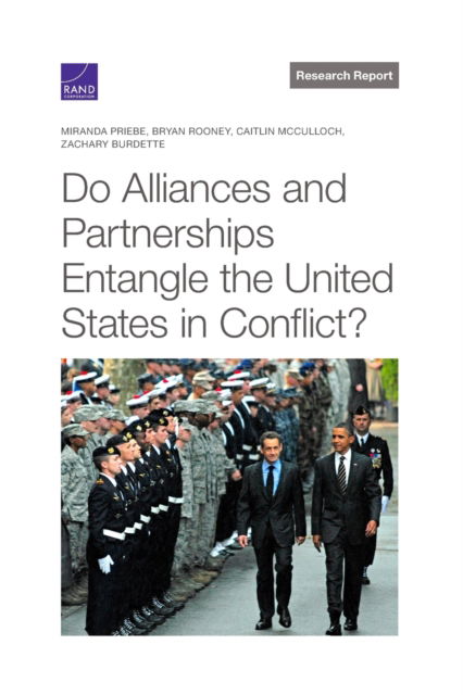 Cover for Miranda Priebe · Do Alliances and Partnerships Entangle the United States in Conflict? (Paperback Book) (2001)