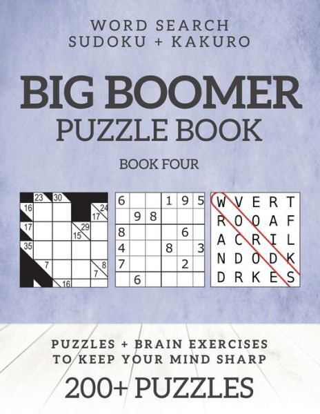 Cover for Barb Drozdowich · Big Boomer Puzzle Books #4 (Paperback Book) (2021)