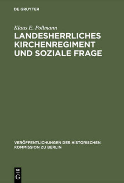 Cover for Pollmann · Landesherrliches Kirchenregime (Book) (1973)