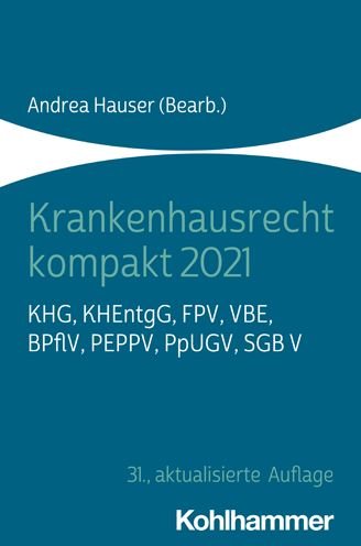 Cover for Hauser · Krankenhausrecht kompakt 2021 (Bog) (2021)