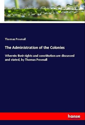 Cover for Pownall · The Administration of the Colon (Buch)