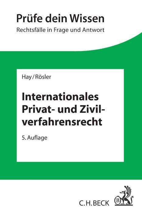 Cover for Hay · Internationales Privat- und Zivilve (Book)