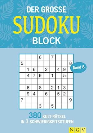 Cover for Der große Sudoku-Block Band 8 (Book) (2024)