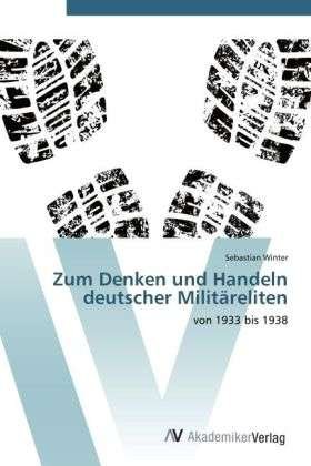 Cover for Winter · Zum Denken und Handeln deutscher (Buch) (2012)