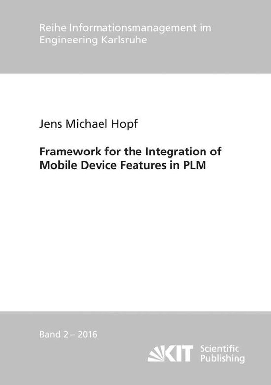 Cover for Hopf · Framework for the Integration of M (Bok)