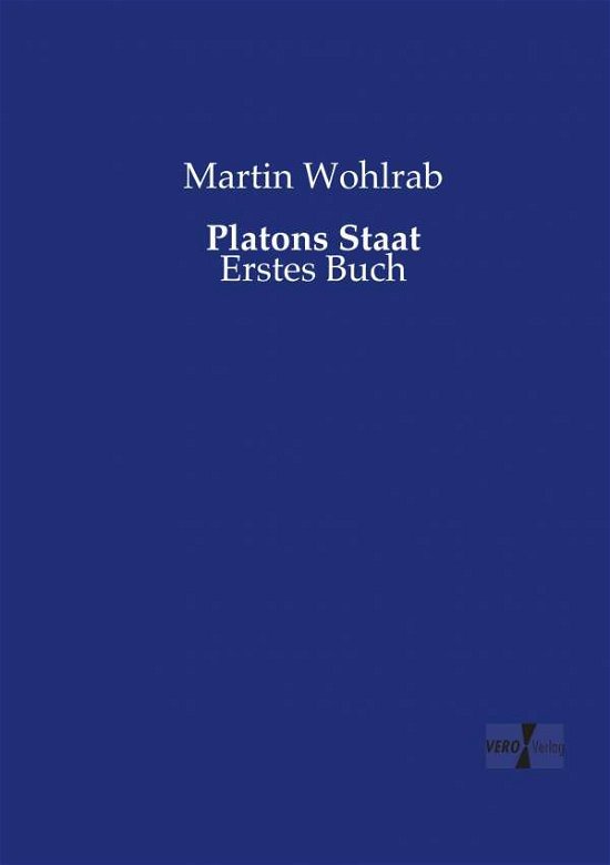 Cover for Wohlrab · Platons Staat (Buch) (2019)