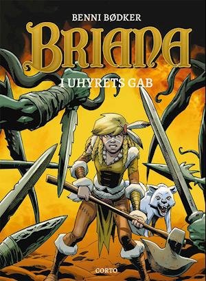 Cover for Benni Bødker · BRIANA: I uhyrets gab (Hardcover bog) [1. udgave] (2021)