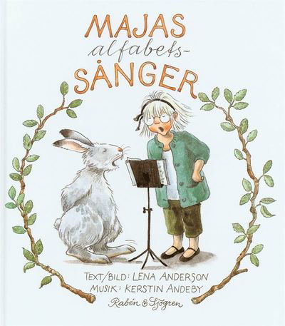 Cover for Lena Anderson · Majas alfabetssånger (Map) (1992)