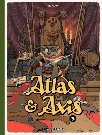 Cover for Pau · Atlas &amp; Axis del 3 (3/4) (Kort) (2022)