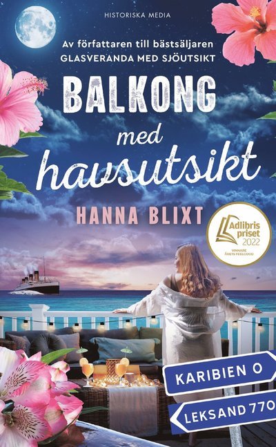 Cover for Hanna Blixt · Balkong med havsutsikt (Paperback Book) (2023)