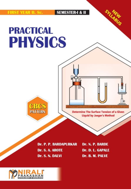 Cover for Dr P P Bardapurkar · Practical Course in Physics (Paperback Book) (2019)
