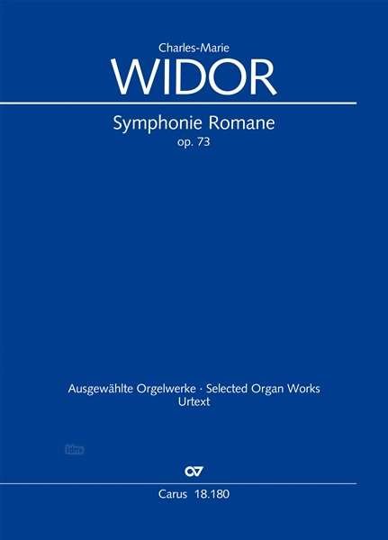 Cover for Widor · Symphonie Romane pour Orgue (Buch)