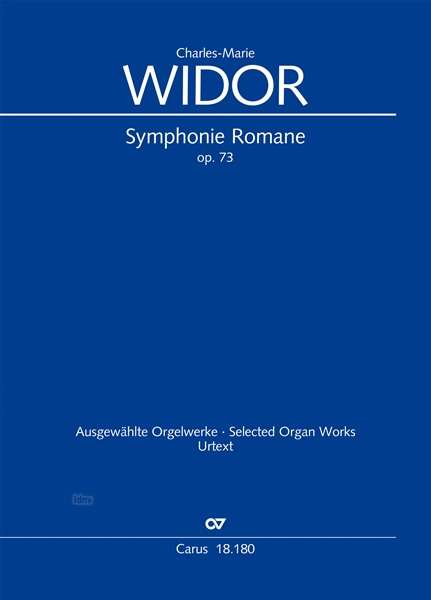 Cover for Widor · Symphonie Romane pour Orgue (Buch)