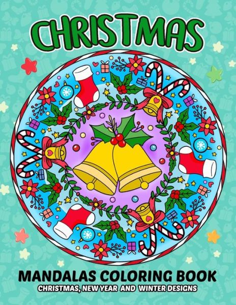 Cover for Pink Ribbin Publishing · Christmas Mandala Coloring Book (Paperback Book) (2020)