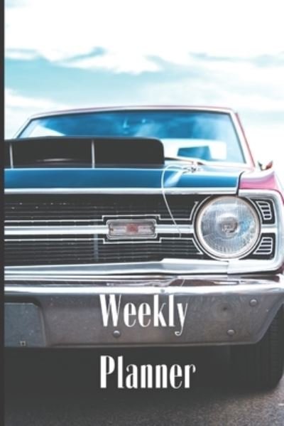 Cover for Crazy about Cars · Weekly Planner, Month, Week, Day Organizer (Pocketbok) (2021)
