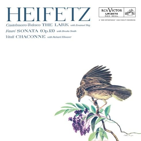 Cover for Jascha Heifetz · The Lark (LP) (2024)