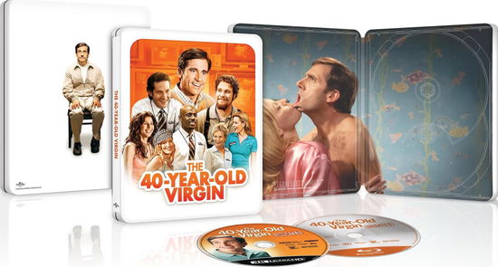 Cover for 40-year-old Virgin (4K Ultra HD) [Steelbook edition] (2025)