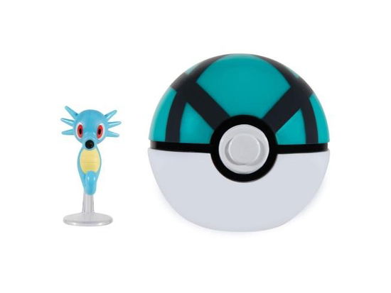 Cover for Pokemon  Clip n Go Horsea + Net Ball  Toys (MERCH) (2024)