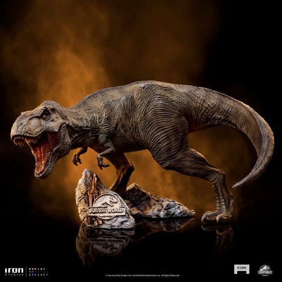 Cover for Jurassic Park · Jurassic World Icons Statue T-Rex 13 cm (Spielzeug) (2023)