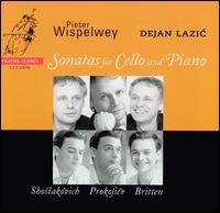 Cover for Wispelwey / Iazic · Cello Sonatas (CD) (2003)