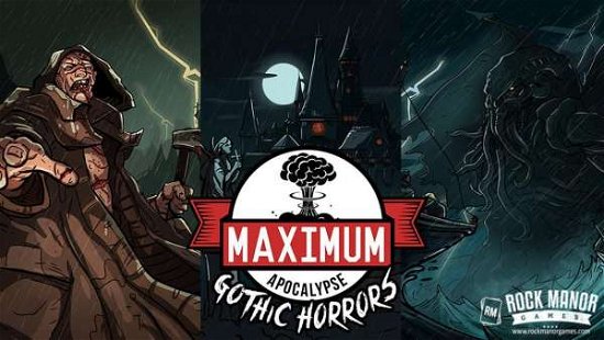 Maximum Apocalypse Gothic Horrors Exp. -  - Jogo de tabuleiro -  - 0752830841987 - 7 de agosto de 2019