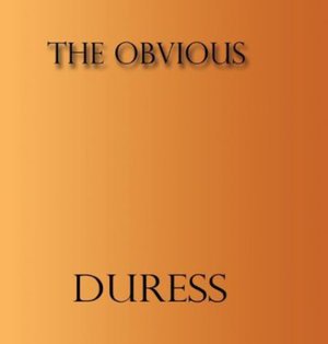 Cover for Obvious · Duress (CD) (2014)