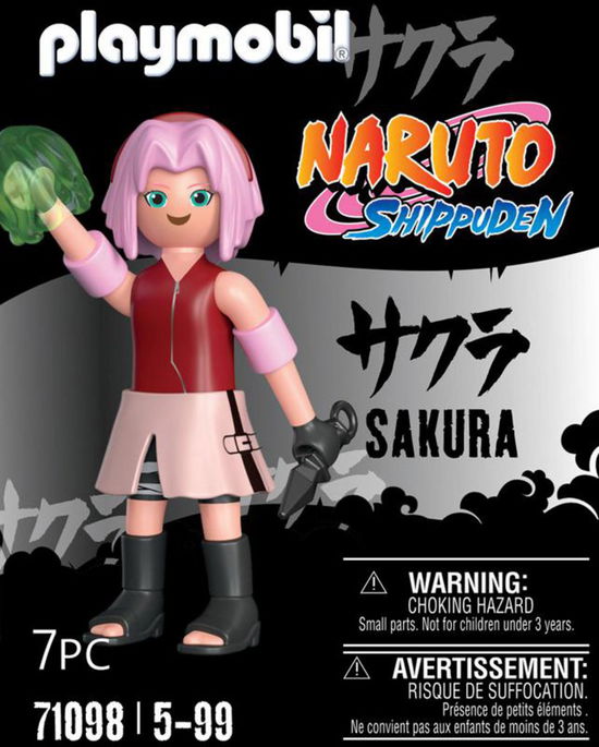 Naruto - Sakura - Playmobil: 71098 - Merchandise - Playmobil - 4008789710987 - April 19, 2023