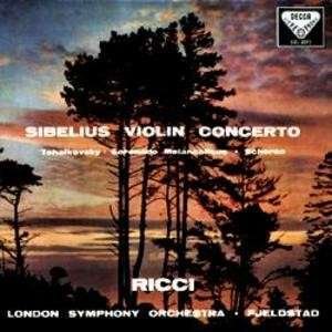 Cover for Sibelius / Tchaikovsky · Concerto For Violin &amp; Orchestra (LP) [180 gram edition] (2000)