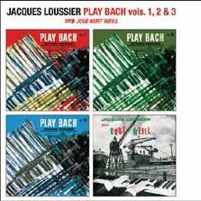 Cover for Jacques Loussier · Play Bach Vols. 1. 2 &amp; 3 + Joue Kurt Weill (CD) [Japan Import edition] (2017)