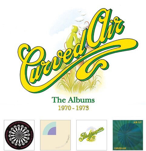 Curved Air · The Albums 1970-1973 - 4cd Remastered Clamshell Boxset (CD) [Remastered edition] (2021)