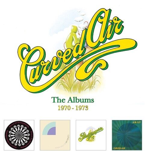 Cover for Curved Air · The Albums 1970-1973 ~ 4cd Remastered Clamshell Boxset (CD) [Remastered edition] (2021)