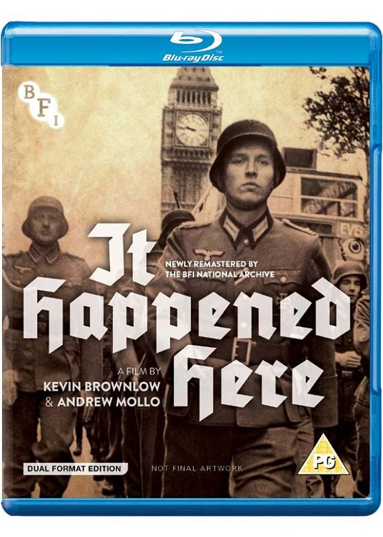 Cover for It Happened Here Dual Format Edition · It Happened Here DVD + (Blu-ray) [Dual Format edition] (2018)