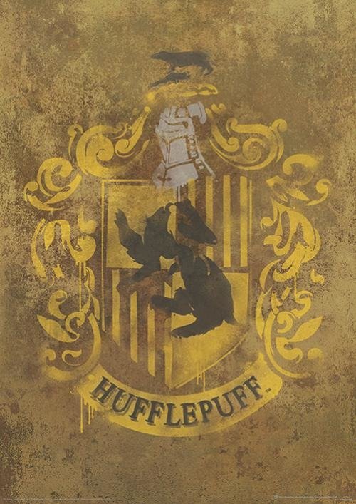 Cover for Harry Potter: Pyramid · Hufflepuff Crest (Stampa 30X40 Cm) (MERCH)