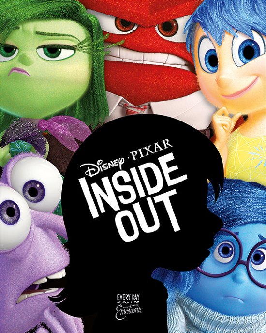 Cover for Disney: Pyramid · Inside Out - Silhouette (Poster Mini 40x50 Cm) (MERCH)
