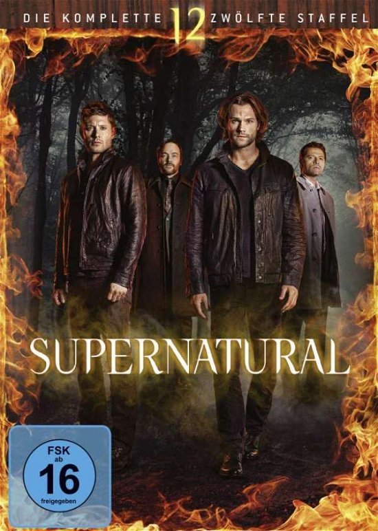 Cover for Jared Padalecki,jensen Ackles,misha Collins · Supernatural: Staffel 12 (DVD) (2018)