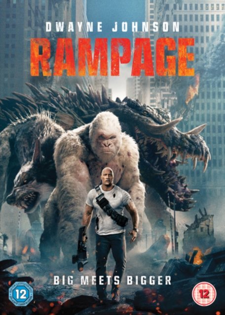 Cover for Rampage (DVD) (2018)