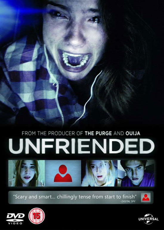 Cover for Unfriended DVD · Unfriended (DVD) (2015)