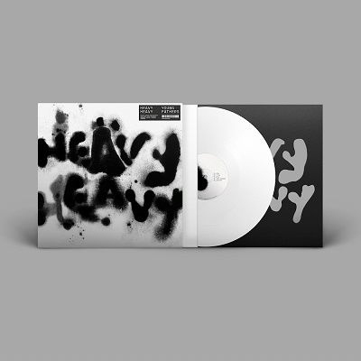 Cover for Young Fathers · Heavy Heavy (White Vinyl &amp; White Sleeve) (LP) [Limited Deluxe edition] (2023)