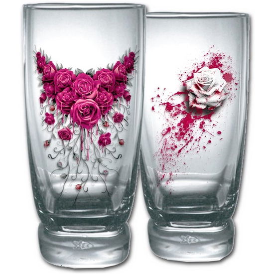 Cover for Spiral · Spiral - Blood Rose - Water Glasses (Set 2 Bicchieri) (MERCH)