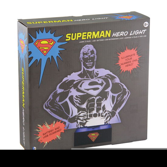 Dc Comics: Superman - Hero (Lampada) - Paladone - Gadżety - Paladone - 5055964701987 - 