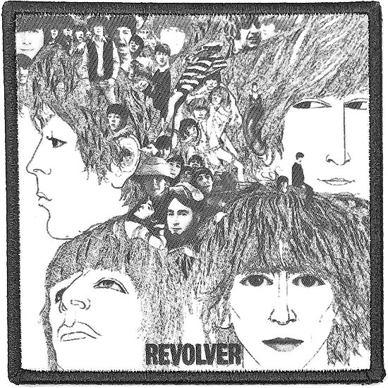 The Beatles Standard Printed Patch: Revolver Album Cover - The Beatles - Koopwaar -  - 5056170691987 - 