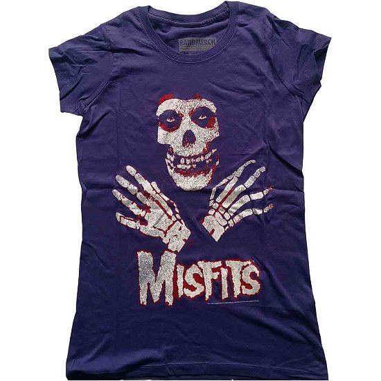 Misfits Ladies T-Shirt: Hands - Misfits - Koopwaar -  - 5056368676987 - 