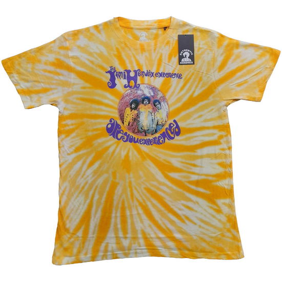 Cover for The Jimi Hendrix Experience · Jimi Hendrix Kids T-Shirt: Are You Experienced (Yellow) (Wash Collection) (9-10 Years) (T-shirt) [size 9-10yrs] (2023)