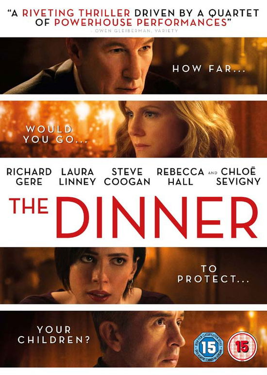 The Dinner - The Dinner - Elokuva - Vertigo Films - 5060192818987 - maanantai 2. huhtikuuta 2018