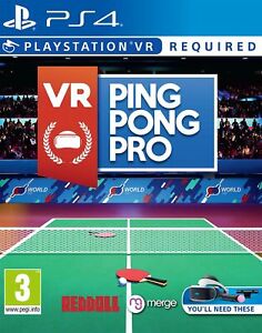 Cover for Merge Games Ltd · Vr Ping Pong Pro (PS4) (2019)