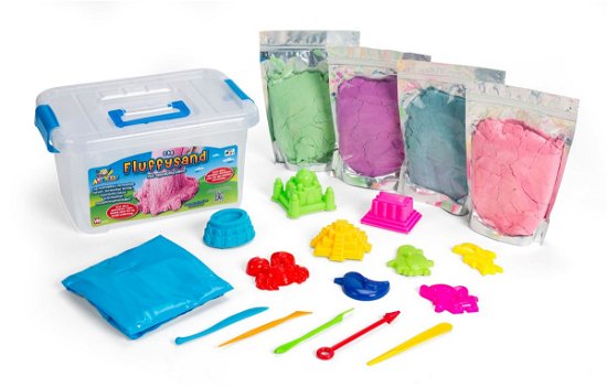 Cover for Artkids · Fluffy Sand - Large Bucket Set (32798) (Toys)