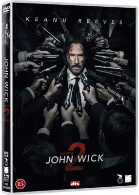 John Wick Chapter 2 - Keanu Reeves Movie (DVD)