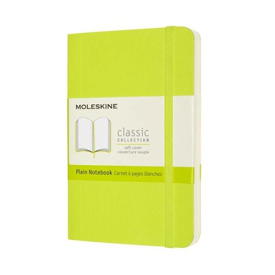 Moleskine Pocket Plain Softcover Notebook: Lemon Green - Moleskin - Kirjat - MOLESKINE - 8056420850987 - torstai 20. helmikuuta 2020