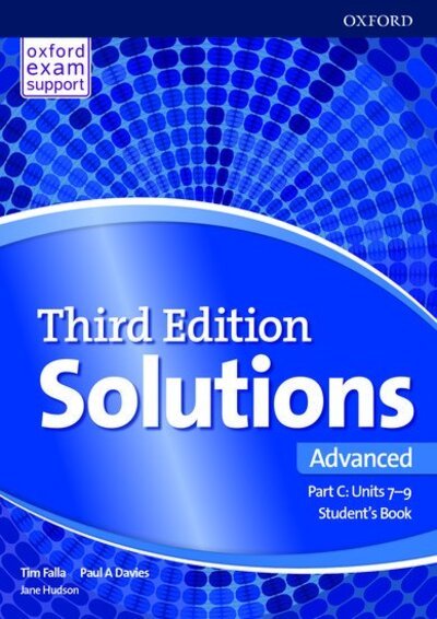 Cover for Paul Davies · Solutions: Advanced: Student's Book C Units 7-9: Leading the way to success - Solutions (Paperback Book) [3 Revised edition] (2019)