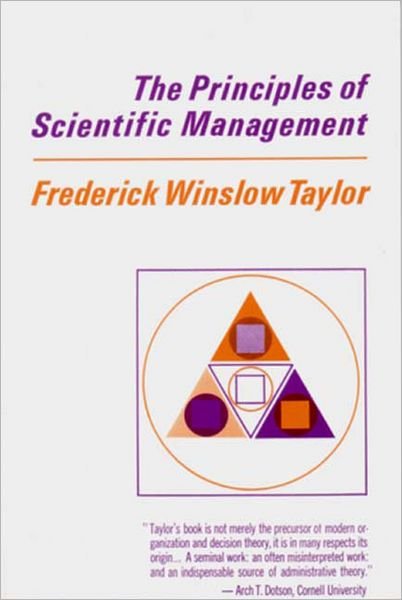 Cover for Frederick Winslow Taylor · The Principles of Scientific Management (Paperback Book) (1967)